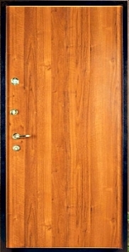 Дверь входная металлическая с отделкой ламинатом ЛМ10