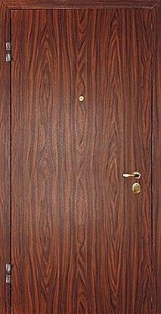 Дверь входная металлическая с отделкой ламинатом ЛМ14