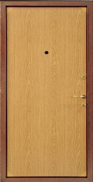 Дверь входная металлическая с отделкой ламинатом ЛМ2