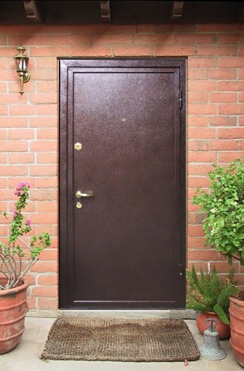 Дверь входная металлическая с порошковым напылением ПН2