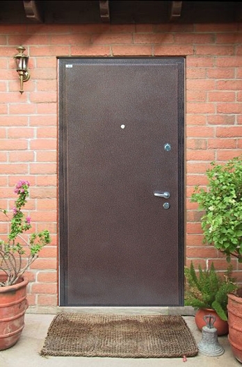 Дверь входная металлическая с порошковым напылением ПН5