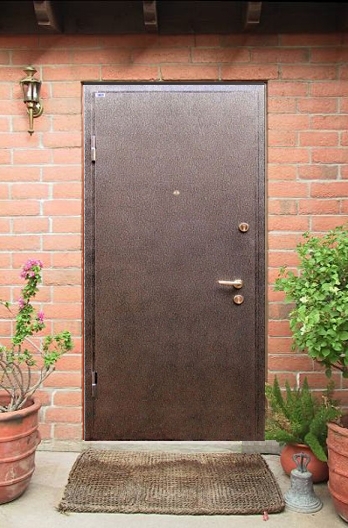 Дверь входная металлическая с порошковым напылением ПН6