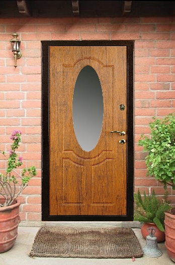 Дверь с зеркалом ЗЛ2