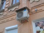 Козырек для кондиционера фото